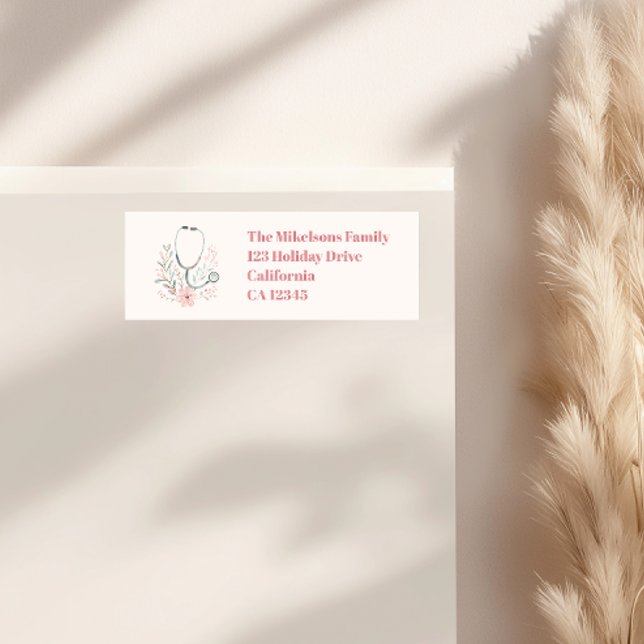 Pink Watercolor Nursing School Graduate  (Creator Uploaded)