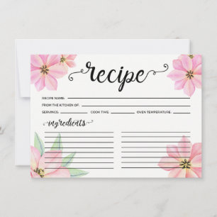 Pink Watercolor Tulips Wedding