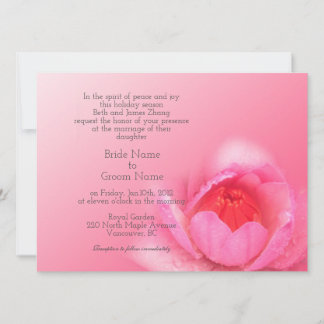 pink waterlily in pink background. 粉 红 色 睡 莲 。 invitation