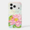  Pink Waterlily & Tree Frog Personalized