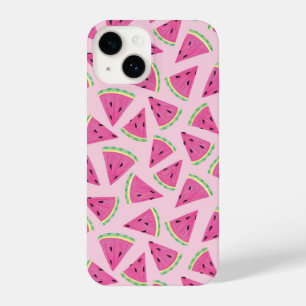 Pink Watermelon pattern iPhone 14 Case