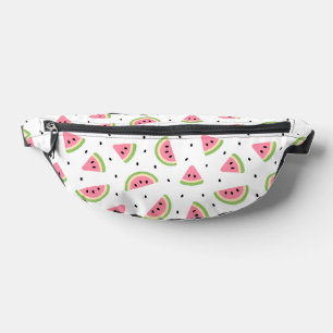 Pink Watermelons, Watermelon Seeds, Summer Pattern Fanny Pack