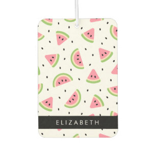 Pink Watermelons, Watermelon Seeds, Your Name Air Freshener