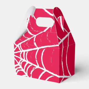 Pink Web Favor Box