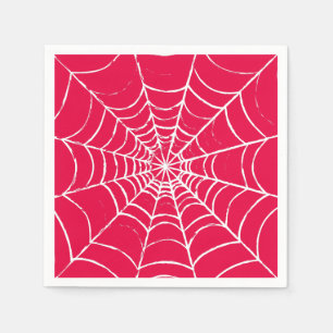 Pink Web Napkin