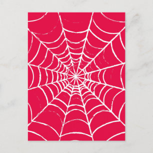 Pink Web Postcard