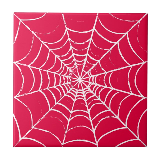 Pink Web Tile (Front)