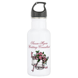 Pink Wedding Bells 532 Ml Water Bottle