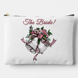 Pink Wedding Bells The Bride Accessory Pouch