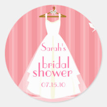 Pink Wedding Dress Bridal Shower