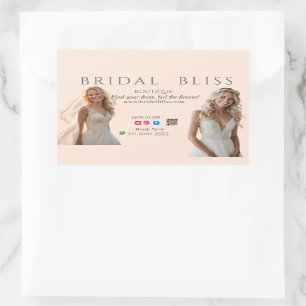 Pink Wedding Elegant Brides Dream of Love Romance Sticker