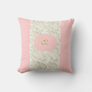 Pink Wedding Ring Cushion