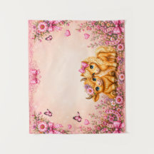 Pink Western Highland Cow & Pony Baby Shower Photo