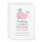 Pink Whale Birthday Party