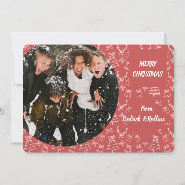 Pink whimscical card (Front)