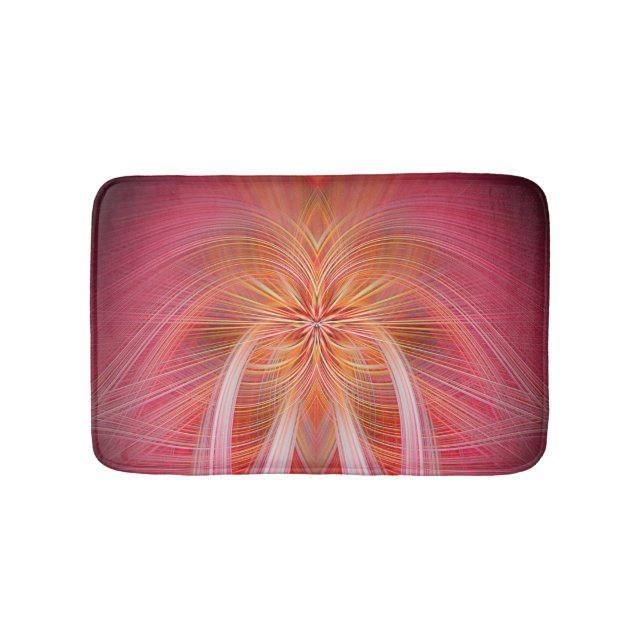 Pink Whispers     Bath Mat (Front)