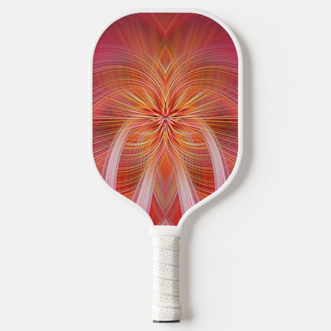 Pink Whispers  Pickleball Paddle (Front)