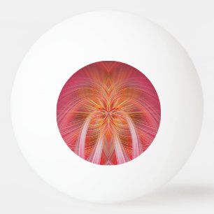 Pink Whispers Ping Pong Ball