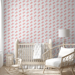 Pink White Floral Cherry Blossom Wallpaper