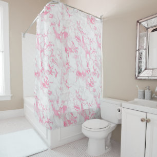 Pink White Marble    