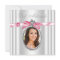 Pink White Photo Bat Mitzvah