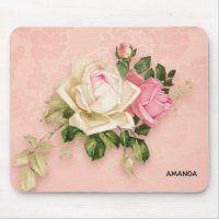 Pink & White Rose Bouquet