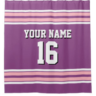 Pink White Stripes Sports Jersey