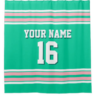 Pink White Stripes Sports Jersey