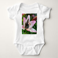 Pink White Tiger Lilly Flower Blue Butterfly Name