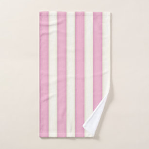 Pink & White Victorian Stripes Cottage Style Cadea