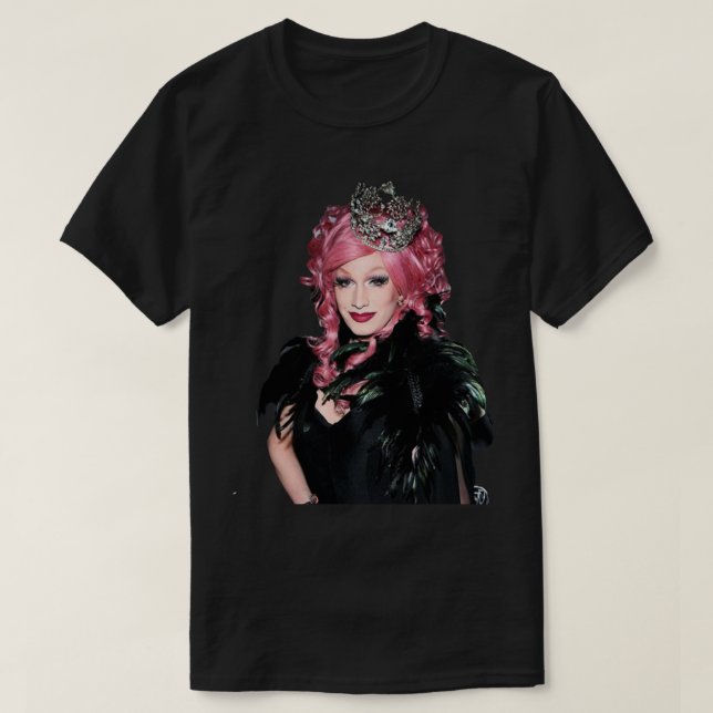 Pink Wig Jinkx Monsoon   T-Shirt (Design Front)