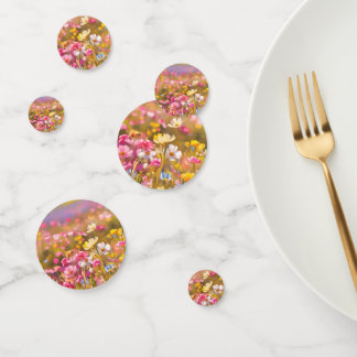 Pink Wild Flowers Yellow Lavender 2025 Confetti