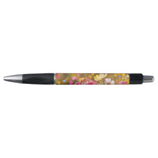Pink Wild Flowers Yellow Lavender 2025 Pen