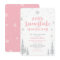 Pink Winter Wonderland, Girl Baby Shower