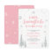 Pink Winter Wonderland, Girl Baby Shower