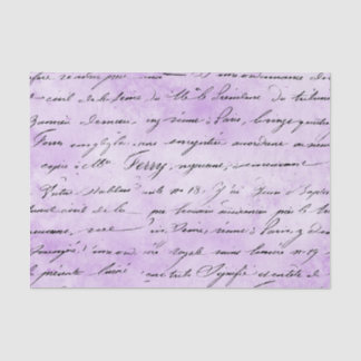 PINK WITH BLACK HANDWRITING TISSUE PAPER