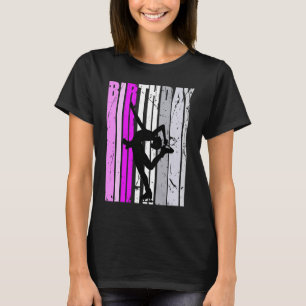 Pink Womens Figure Skates Ice Skating Birthday Lov T-Shirt