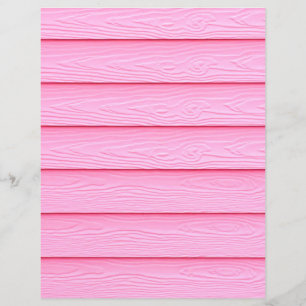 Pink wood texture scrapbook paper