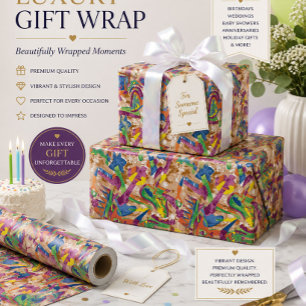 Pink Wrapping Paper   Stylish Gift Wrap Roll