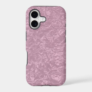 pink wrinkled foil