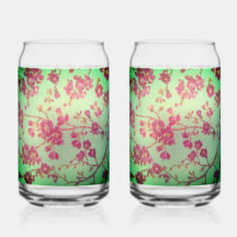 Pink X-Ray of flowers