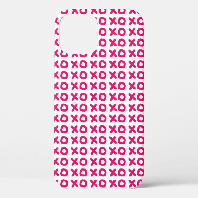 Pink XO Case-Mate iPhone Case (Back)