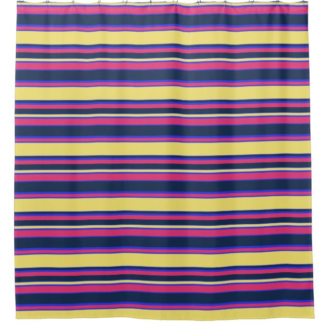 Pink, yellow and blue stripes (Front)