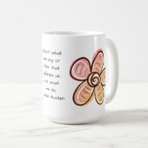 Pink & Yellow Flowers Mug