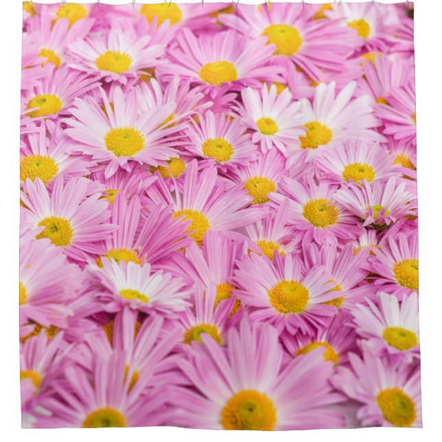 Pink Yellow Flowers Seamless Background (Front)