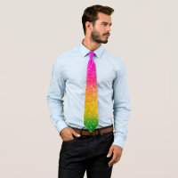 Pink Yellow Rainbow Pride Glitter 
