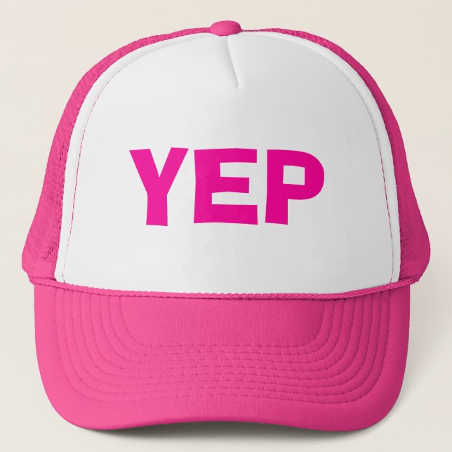 Pink Yep Hat (Front)