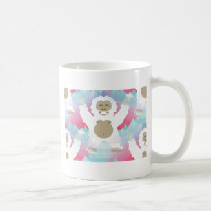 pink yeti coffee mug