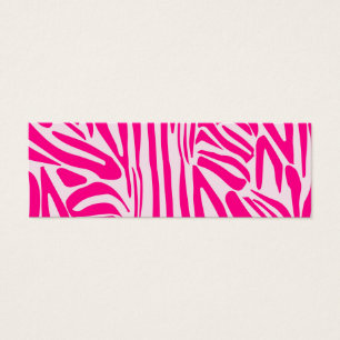 Pink zebra print