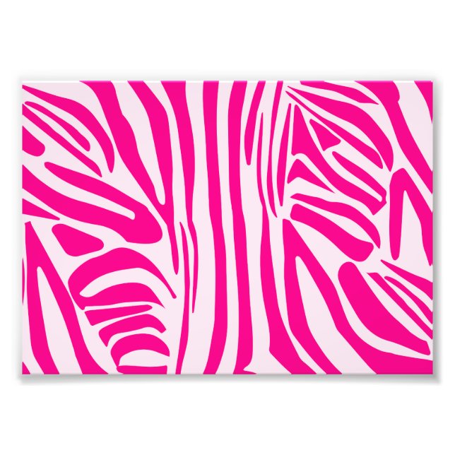 Pink zebra print (Front)